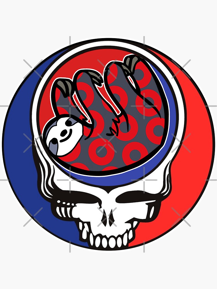 Steal Your Donut Sloth Sticker