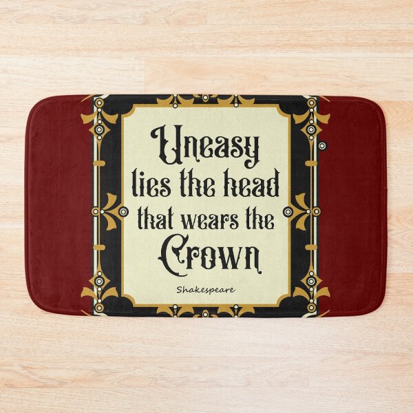 Item preview, uneasy lies the head that wears the crown designed and sold by sandpiperstudio.