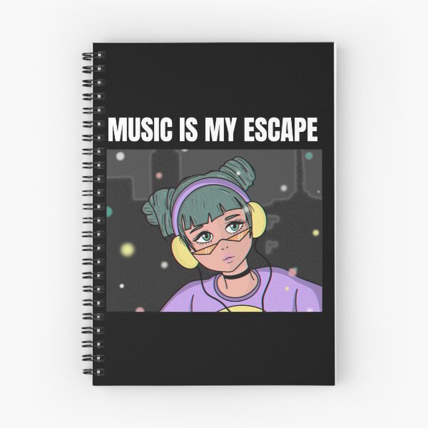 Item preview, Music Is My Escape Record Collector Musiclover Musiclovers Musican designed and sold by KLINESTORE.