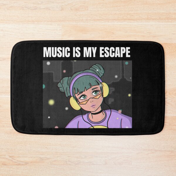 Item preview, Music Is My Escape Record Collector Musiclover Musiclovers Musican designed and sold by KLINESTORE.