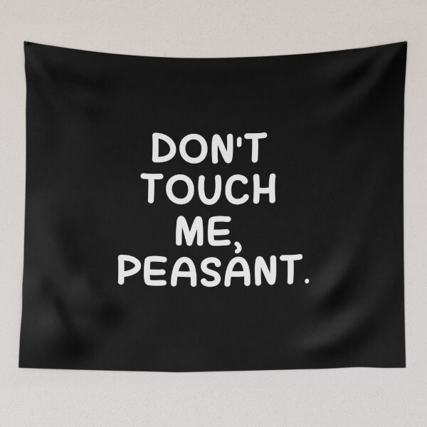 Item preview, don't touch me,peasant designed and sold by RababE.
