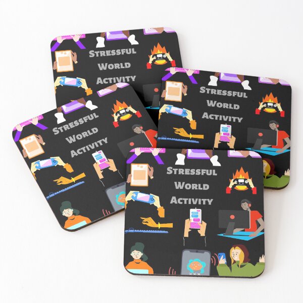 Item preview, Stressful World Activity by Prishea designed and sold by Prishea.