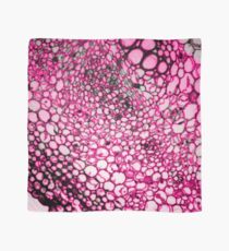 Scales - Abstract In Pink And Black Scarf