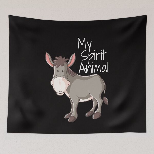 Item preview, Donkey (Ass) Spirit Animal designed and sold by Lilaclown.