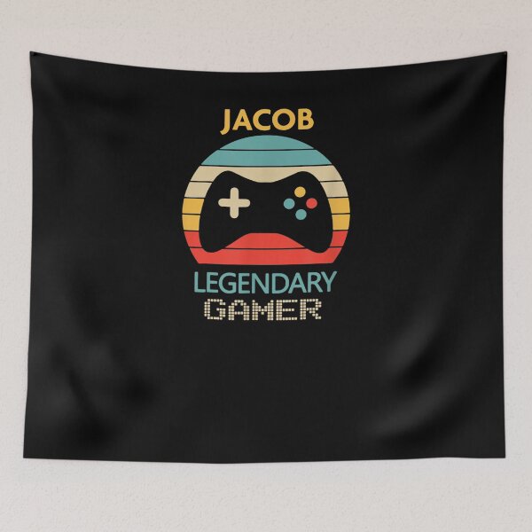 Item preview, Jacob Name Gift Personalized Legendary Gamer designed and sold by ninapfvu.