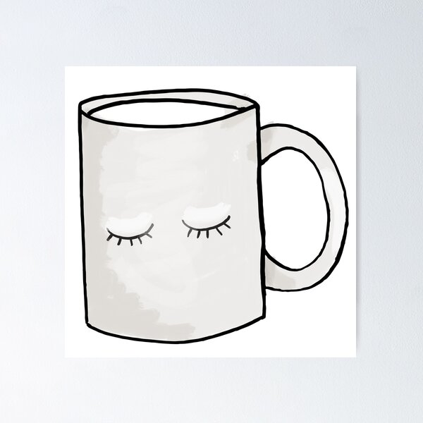 Item preview, Coffee and Mascara designed and sold by FabCreative.