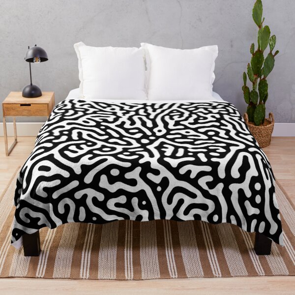 Item preview, Squiggle Lines Black and White Pattern designed and sold by patternsoup.