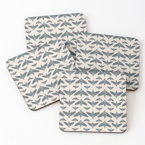 Item preview, Sphinx Moth designed and sold by tuesdaytextiles.