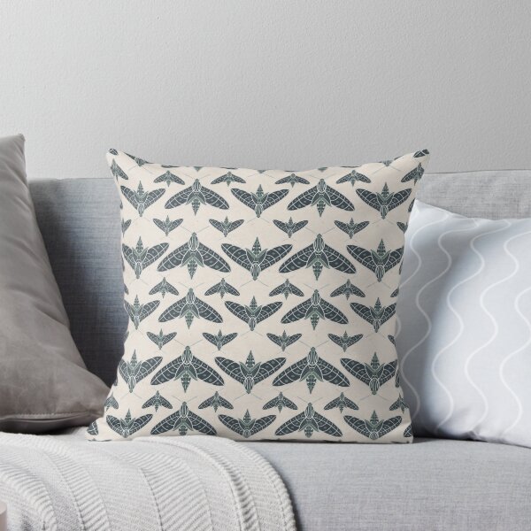 Item preview, Sphinx Moth designed and sold by tuesdaytextiles.