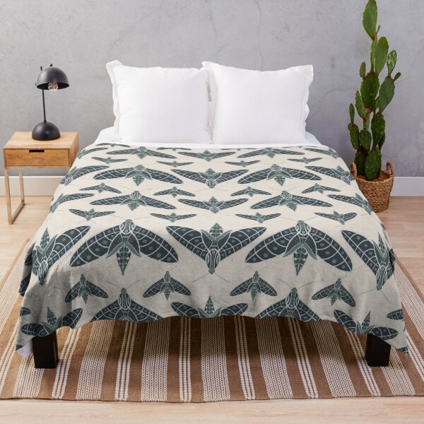 Item preview, Sphinx Moth designed and sold by tuesdaytextiles.