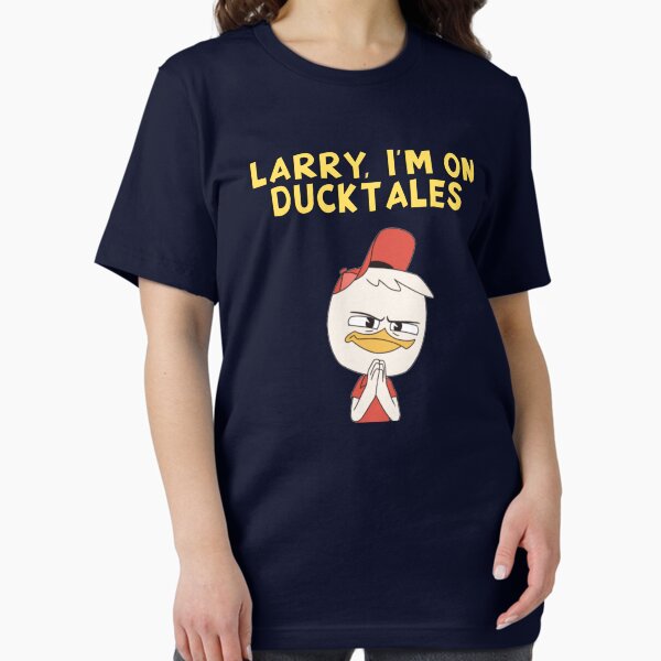 Vista previa del artículo con la obra «Larry, estoy en DuckTales», diseñado y vendido por Geeky Girl Experience.