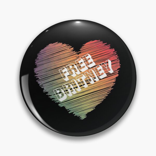 Item preview, Free Britney Heart #FreeBritney FreeBritney Trending designed and sold by Matt Ballinger.