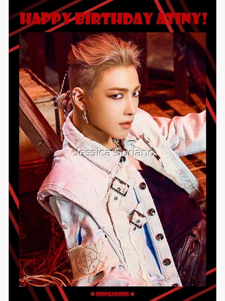 エンタメ/ホビーATEEZ FIREWORKS HONGJOONG PHOTOCARD サノク - K-POP 