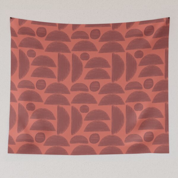 Item preview, Modern Mod Semi Circle designed and sold by tuesdaytextiles.