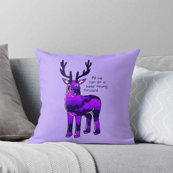 Item preview, "All We Can Do is Move Forward" Night Sky Stag designed and sold by thelatestkate.