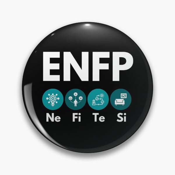 Item preview, ENFP Cognitive Functions (MBTI Merch) designed and sold by lamweixing.