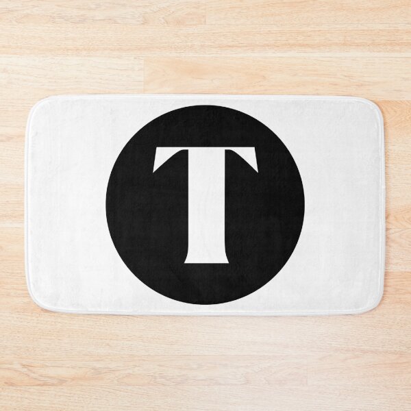 Item preview, T (Letter Initial Monogram)  designed and sold by Texterns.