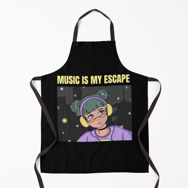 Item preview, Music Is My Escape Record Collector Musiclover Musiclovers Musican designed and sold by KLINESTORE.