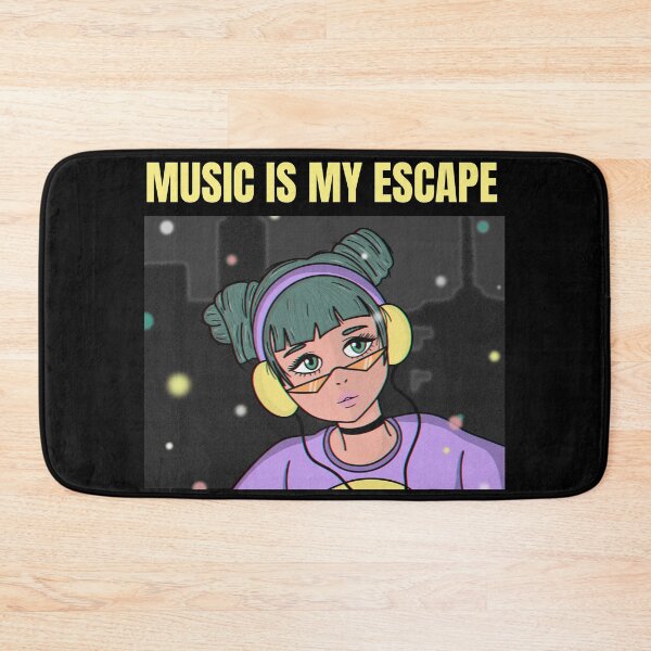 Item preview, Music Is My Escape Record Collector Musiclover Musiclovers Musican designed and sold by KLINESTORE.