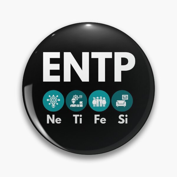 Item preview, ENTP Cognitive Functions (MBTI Merch) designed and sold by lamweixing.