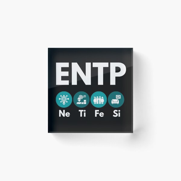 Item preview, ENTP Cognitive Functions (MBTI Merch) designed and sold by lamweixing.