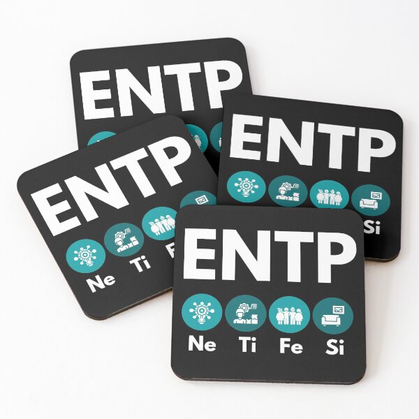 Item preview, ENTP Cognitive Functions (MBTI Merch) designed and sold by lamweixing.