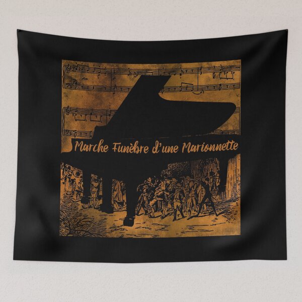 Item preview, Funeral March of a Marionette (Marche Funèbre d’une Marionnette) designed and sold by ICheckmateThee.