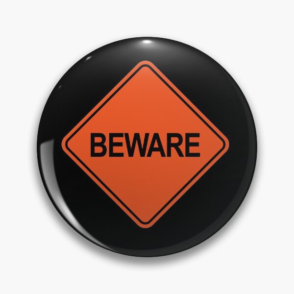 Item preview, Beware Hazard Symbol designed and sold by Zentropik.