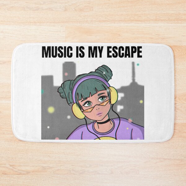 Item preview, Music Is My Escape Record Collector Musiclover Musiclovers Musican designed and sold by KLINESTORE.