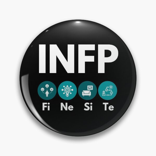 Item preview, INFP Cognitive Functions (MBTI Merch) designed and sold by lamweixing.