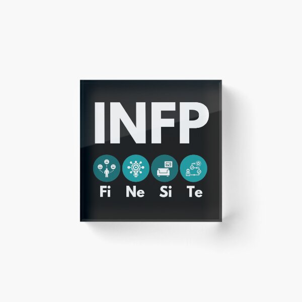 Item preview, INFP Cognitive Functions (MBTI Merch) designed and sold by lamweixing.