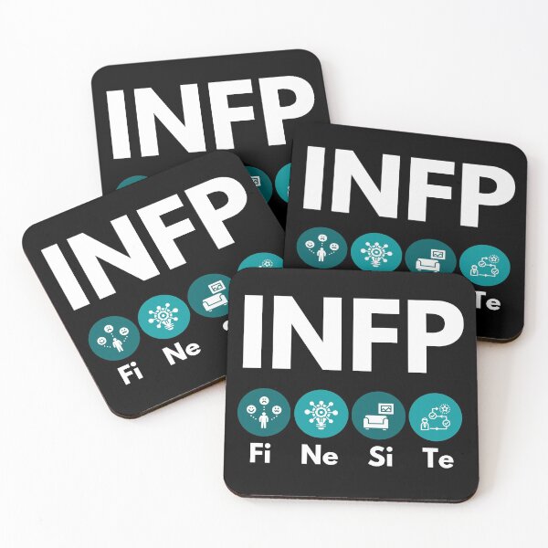 Item preview, INFP Cognitive Functions (MBTI Merch) designed and sold by lamweixing.