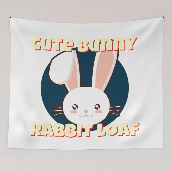 Item preview, Cute Bunny Rabbit Loaf - Bunny designed and sold by SphinxStore.