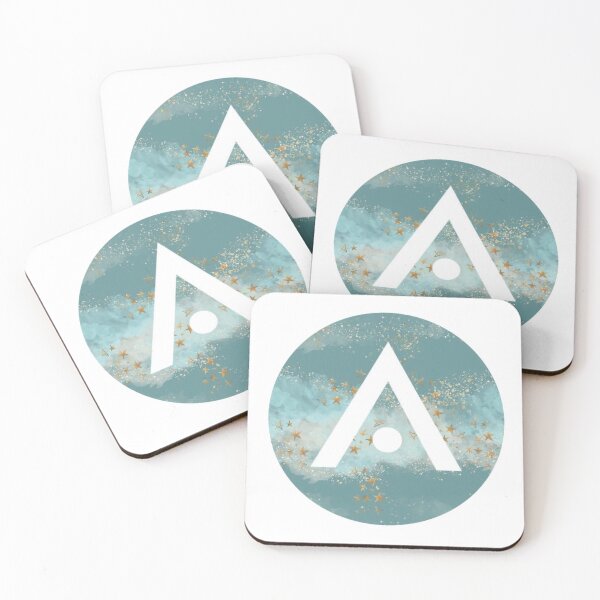 Item preview, Light Blue Star Aveda Logo designed and sold by Dalaura.