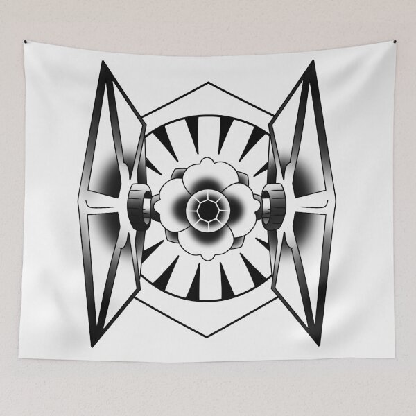 Item preview, flower tie fighter designed and sold by despresso.