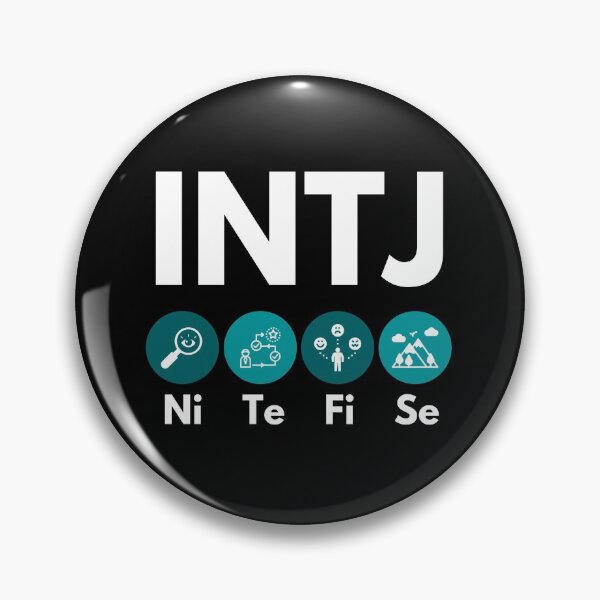 Item preview, INTJ Cognitive Functions (MBTI Merch) designed and sold by lamweixing.