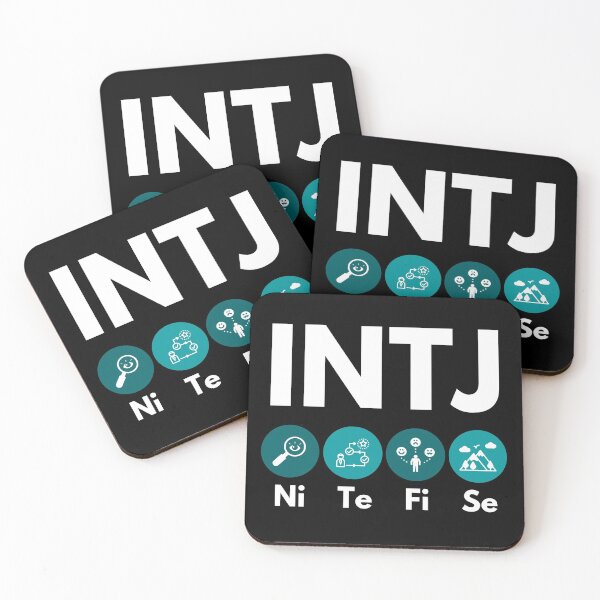 Item preview, INTJ Cognitive Functions (MBTI Merch) designed and sold by lamweixing.