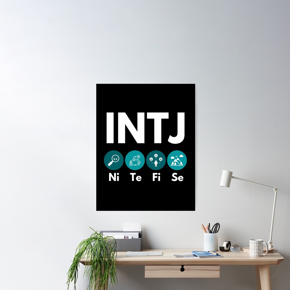 INTJ Cognitive Functions (MBTI Merch) Greeting Card for Sale by lamweixing