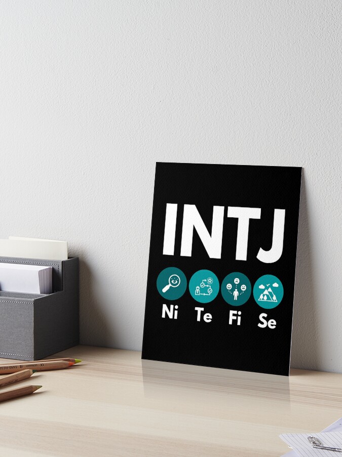 INTJ Cognitive Functions (MBTI Merch) Greeting Card for Sale by lamweixing