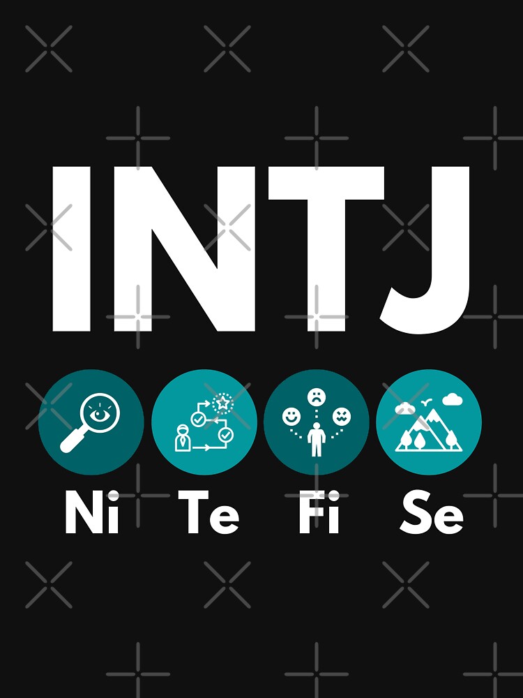 INTJ Cognitive Functions (MBTI Merch) Greeting Card for Sale by lamweixing