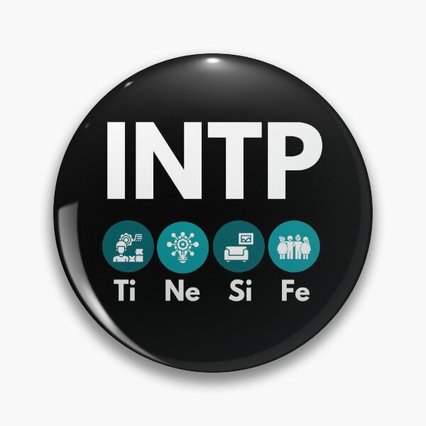 Item preview, INTP Cognitive Functions (MBTI Merch) designed and sold by lamweixing.