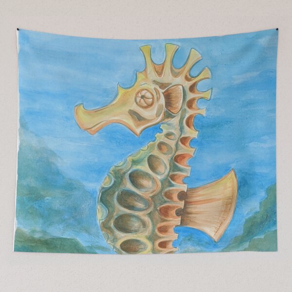 Item preview,  Seahorse Watercolor designed and sold by PrissDodrill-86.