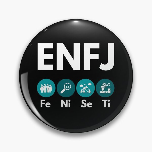 Item preview, ENFJ Cognitive Functions (MBTI Merch) designed and sold by lamweixing.