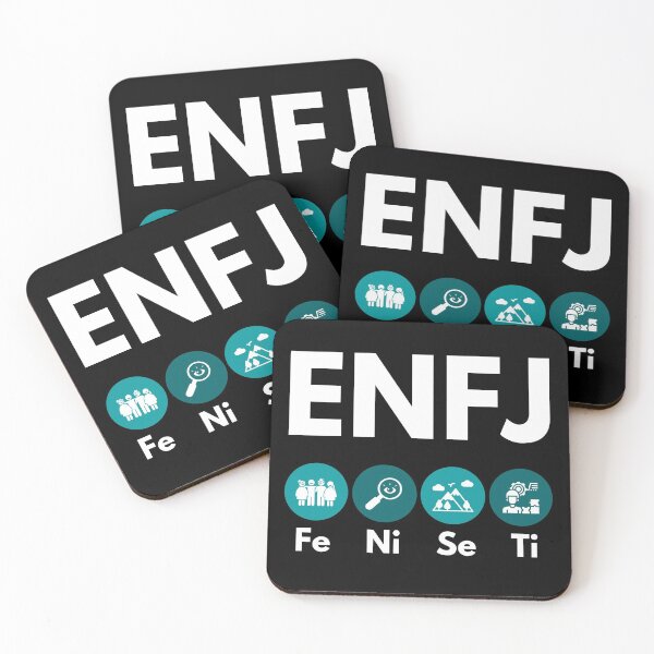 Item preview, ENFJ Cognitive Functions (MBTI Merch) designed and sold by lamweixing.