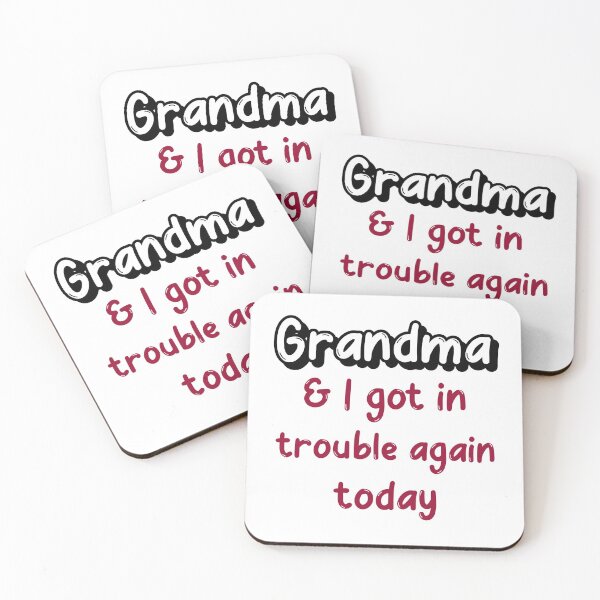 Item preview, Grandma and I got in trouble again designed and sold by LidaRayArt.