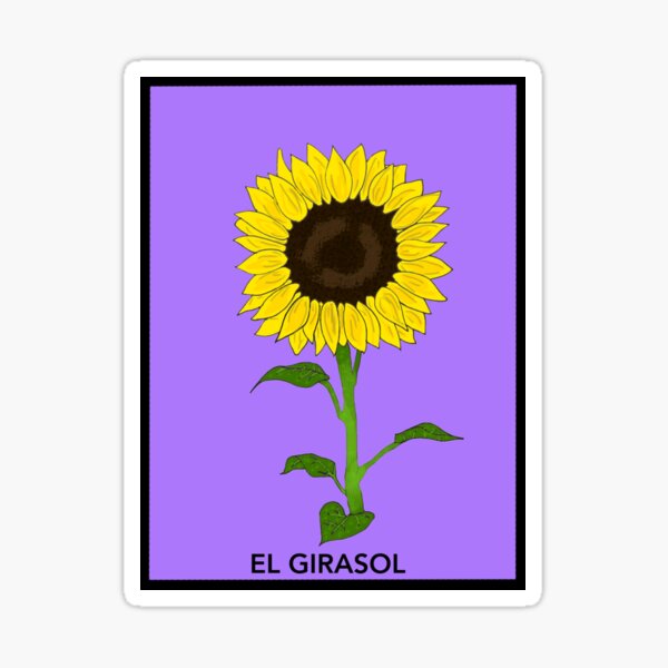 Girasol Stickers for Sale | Redbubble