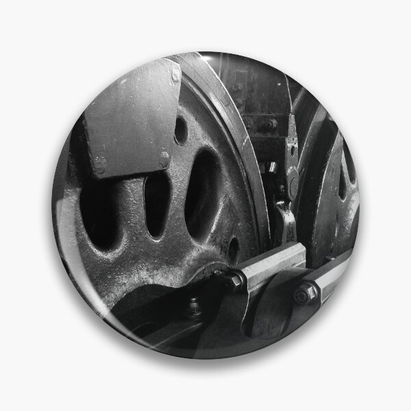 Item preview, Steam Engine Wheels in Black and White designed and sold by Douglas E. Welch Design and Photography.