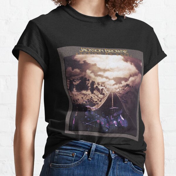 jackson browne running on empty t shirt