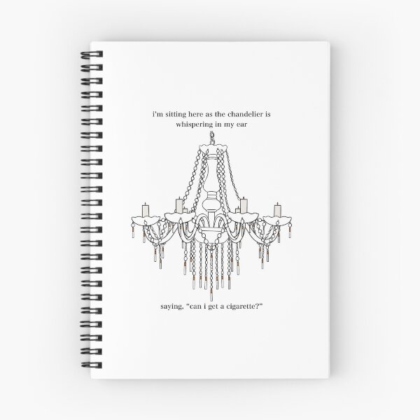Item preview, will paquin "chandelier" illustration designed and sold by isabellaz.
