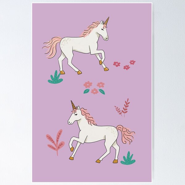 Item preview, Dashing Unicorn designed and sold by latheandquill.